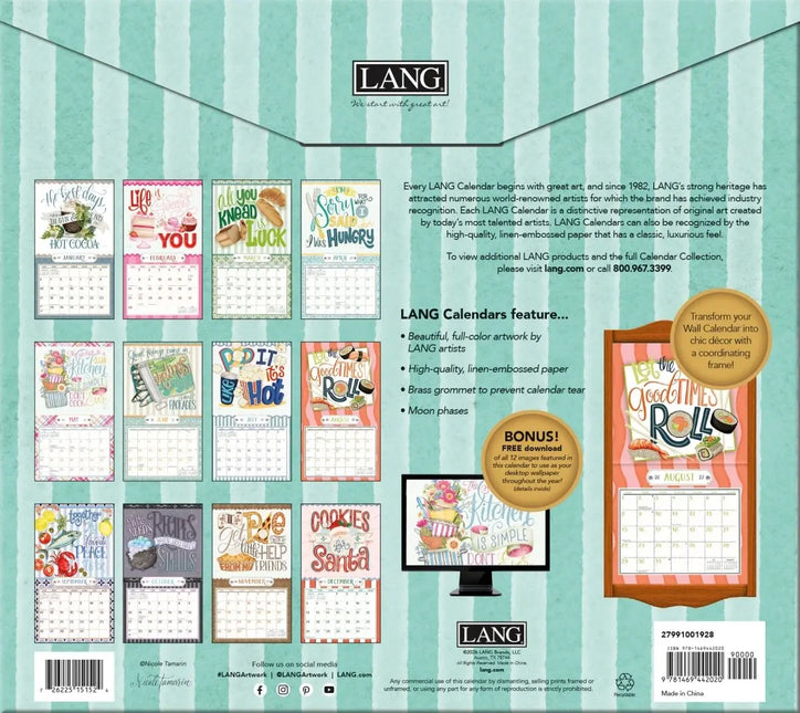 LANG Love to Cook Kalender 2027