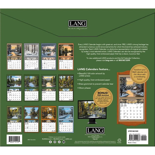 LANG Lure of the Outdoors Kalender 2027