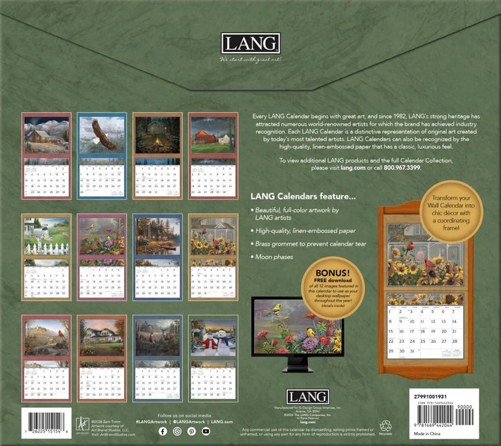 LANG Meadowland Kalender 2027