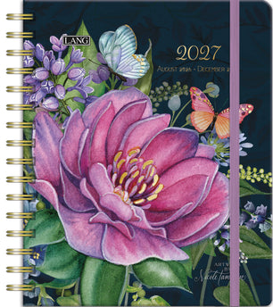 LANG Midnight Garden Deluxe Planner 2027