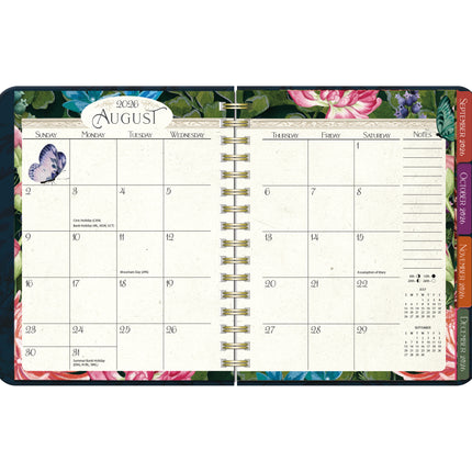 LANG Midnight Garden Deluxe Planner 2027