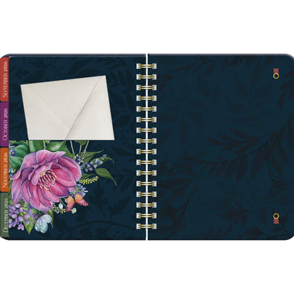LANG Midnight Garden Deluxe Planner 2027