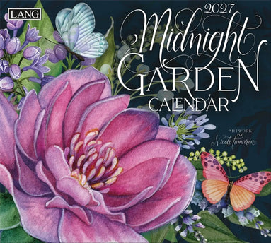LANG Midnight Garden Kalender 2027