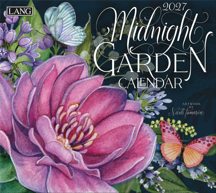 LANG Midnight Garden Kalender 2027