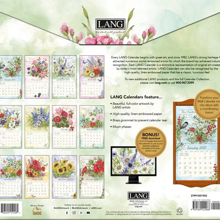 LANG Nature's Grace Kalender 2027