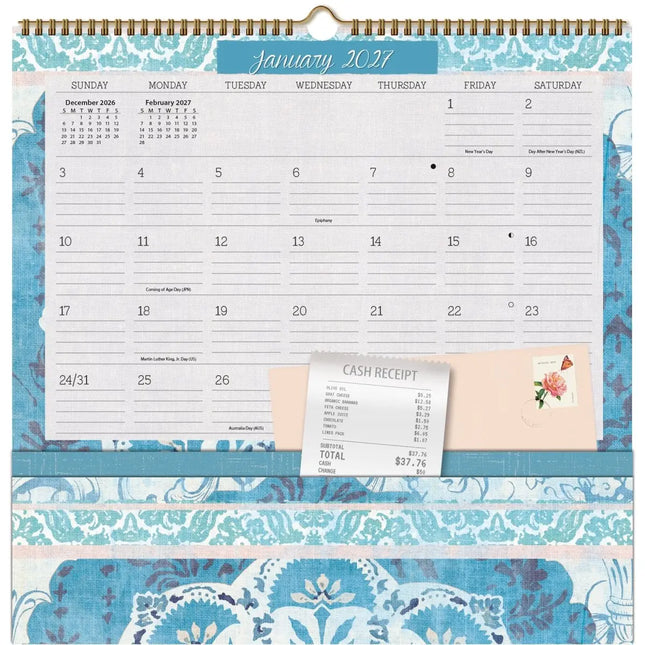LANG Patina Vie Pocket Note Nook Kalender 2027