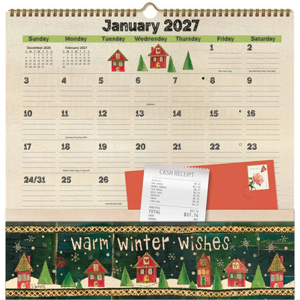 LANG Peace of Life Note Nook Kalender 2027