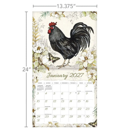 LANG Proud Rooster Kalender 2027