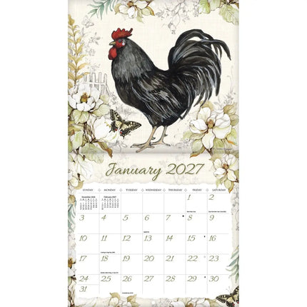 LANG Proud Rooster Kalender 2027