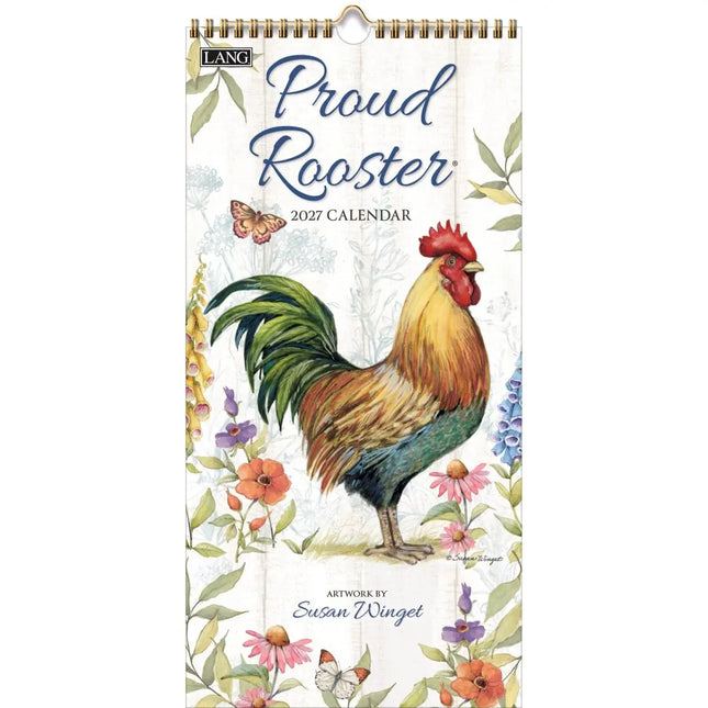 LANG Proud Rooster Kalender 2027 Small