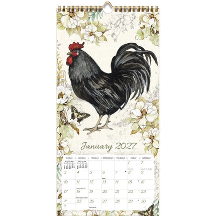 LANG Proud Rooster Kalender 2027 Small