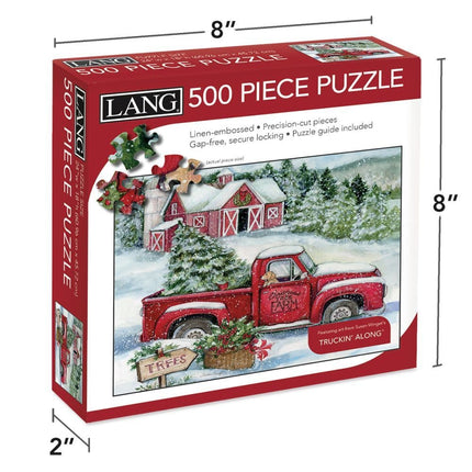 LANG Santa’s Truck Puzzel 500 Stukjes