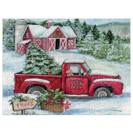 LANG Santa’s Truck Puzzel 500 Stukjes