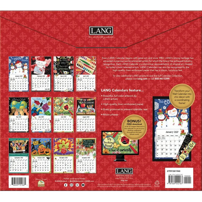 LANG Schoolhouse Kalender 2027