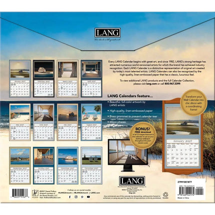 LANG Seaside Kalender 2027