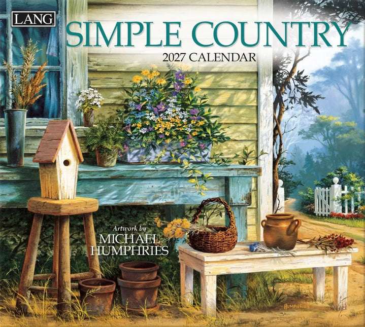 LANG Simple Country Kalender 2027