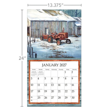 LANG Simple Country Kalender 2027