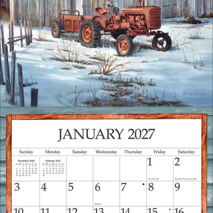 LANG Simple Country Kalender 2027