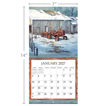 LANG Simple Country Mini Kalender 2027