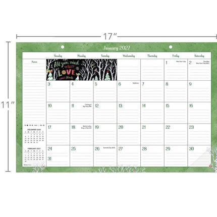 LANG Simple Inspirations Desk Pad 2027