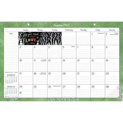 LANG Simple Inspirations Desk Pad 2027