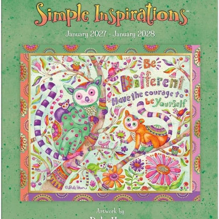 LANG Simple Inspirations Pocket Agenda 2027