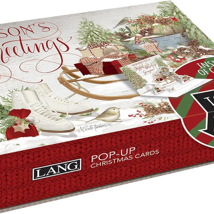 LANG Snow And Cocoa Pop-Up Kerstkaarten