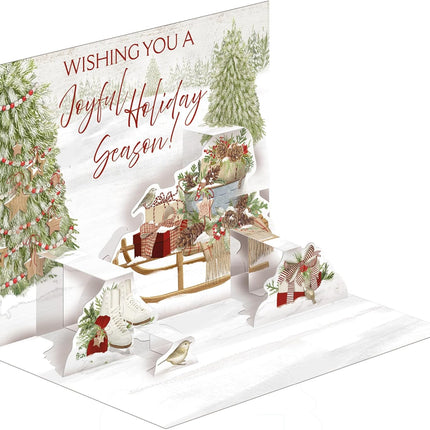 LANG Snow And Cocoa Pop-Up Kerstkaarten