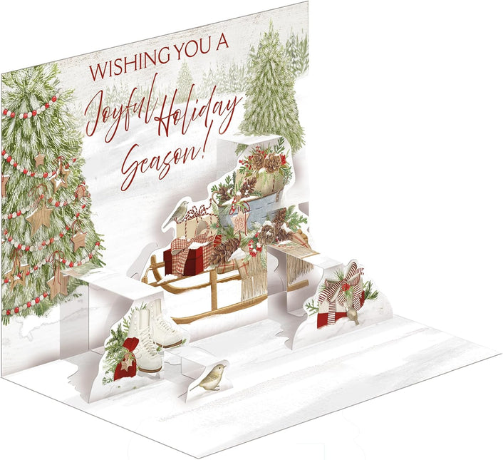 LANG Snow And Cocoa Pop-Up Kerstkaarten