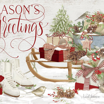 LANG Snow And Cocoa Pop-Up Kerstkaarten