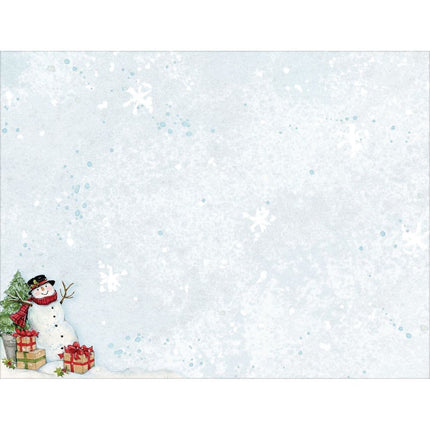 LANG Snowmans Farmhouse Kerstkaarten