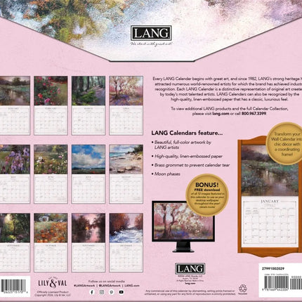 LANG Soft Escapes Kalender 2027