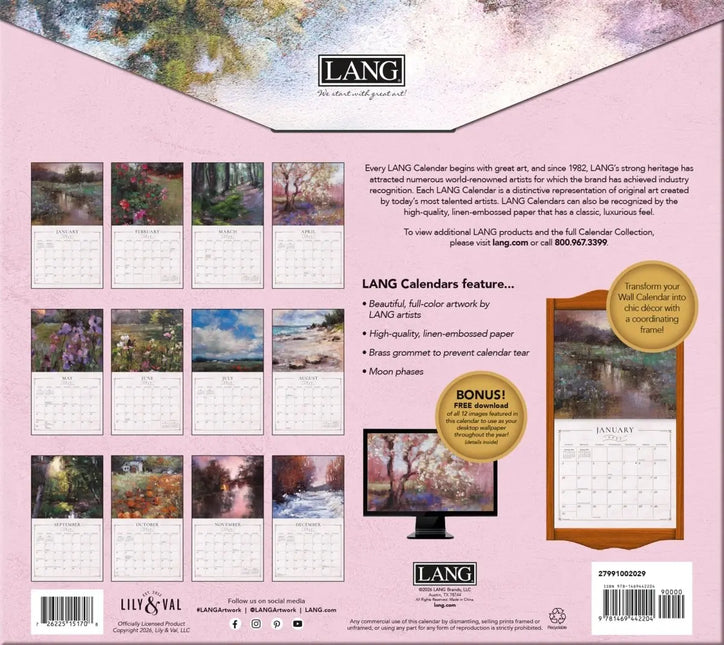 LANG Soft Escapes Kalender 2027