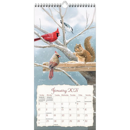 LANG Songbirds Kalender 2027 Small