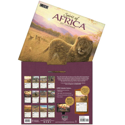 LANG Spirit of Africa Kalender 2027
