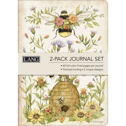 LANG Spring Bees Journals 2 Stuks