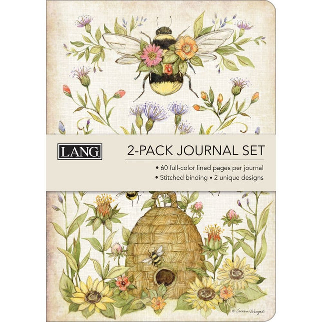LANG Spring Bees Journals 2 Stuks