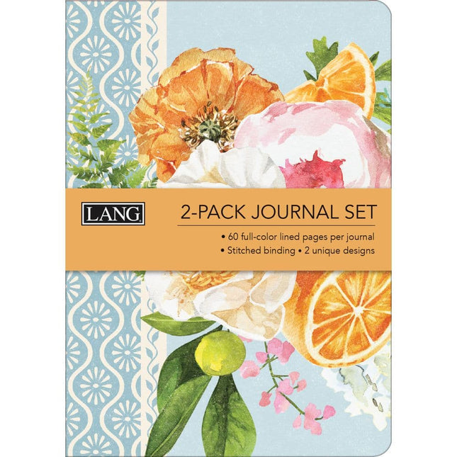 LANG Sweet Clementine Journals 2 Stuks