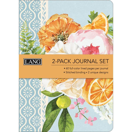 LANG Sweet Clementine Journals 2 Stuks