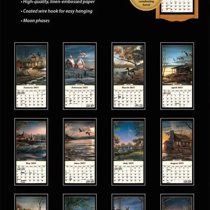 LANG Terry Redlin Kalender 2027 Small