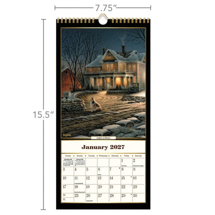 LANG Terry Redlin Kalender 2027 Small