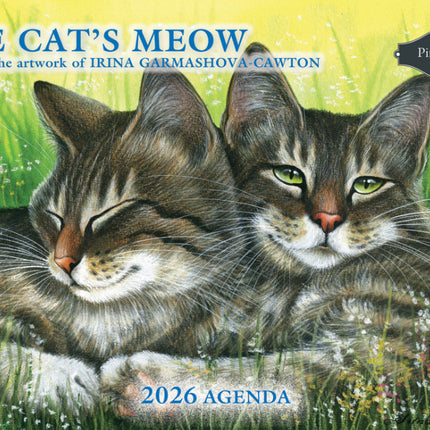 LANG The Cat's Meow Pocket Planner 2026