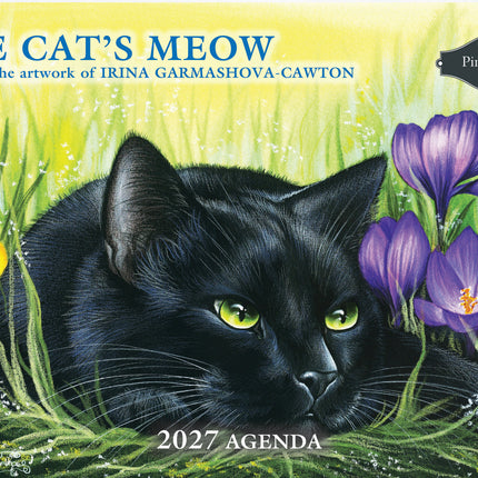 LANG The Cat's Meow Pocket Planner 2027