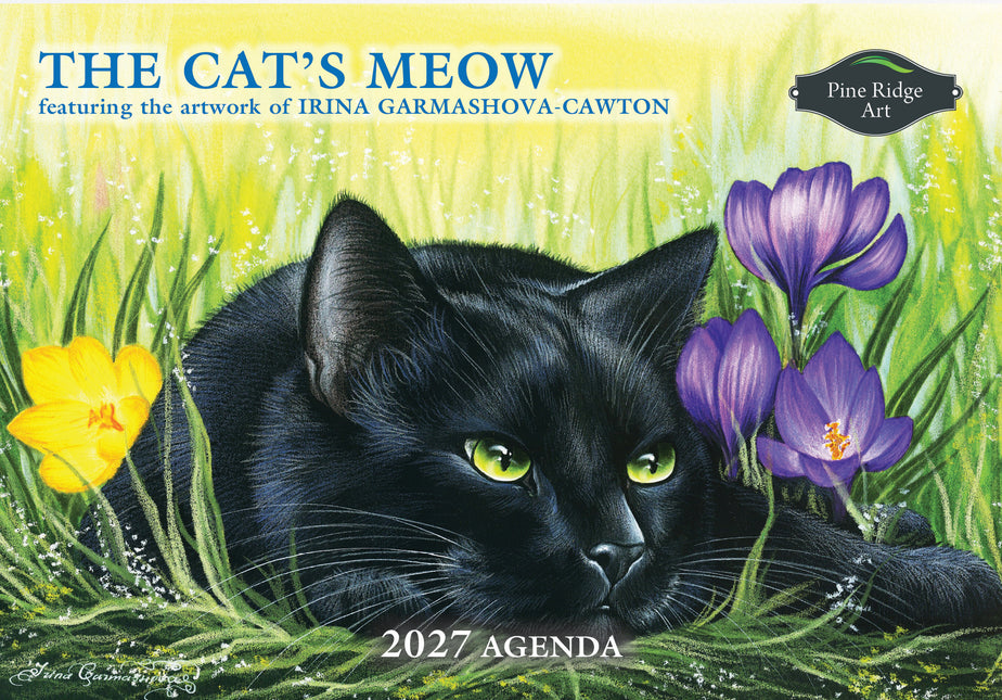 LANG The Cat's Meow Pocket Planner 2027