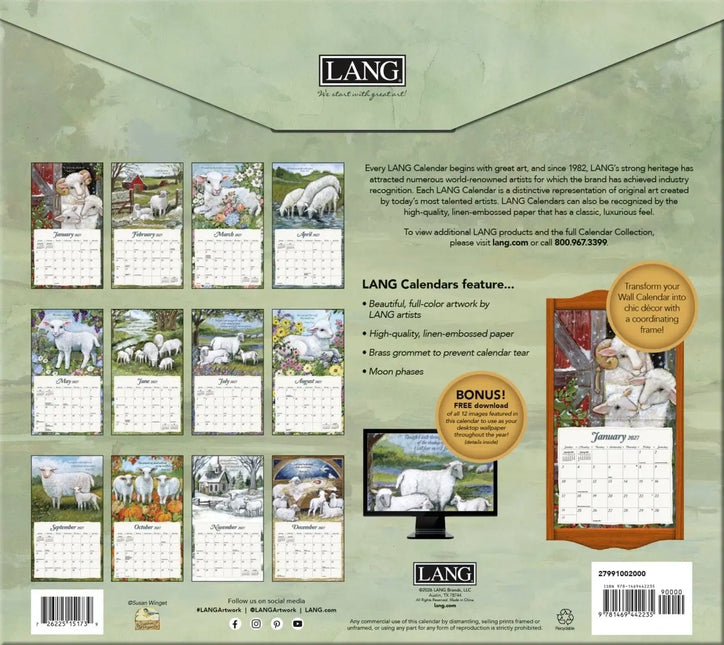 LANG The Lord is my Shepherd Kalender 2027