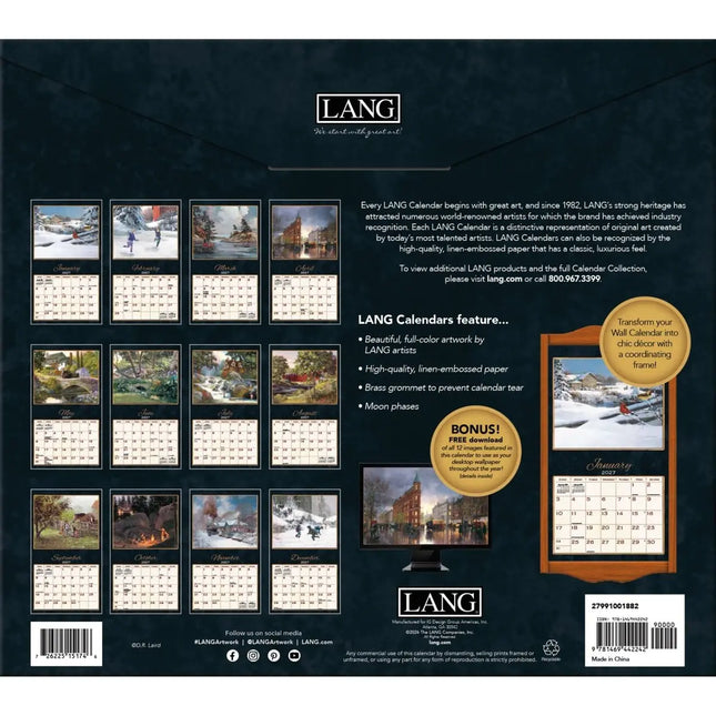 LANG Treasured Times Kalender 2027