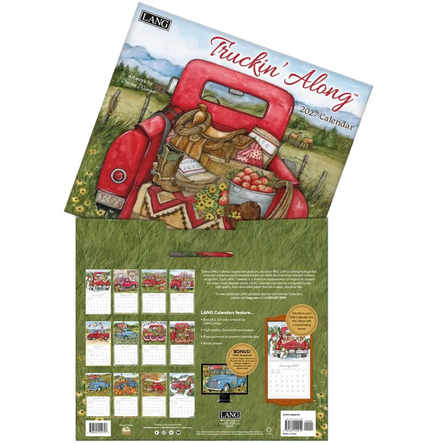 LANG Truckin Along Kalender 2027