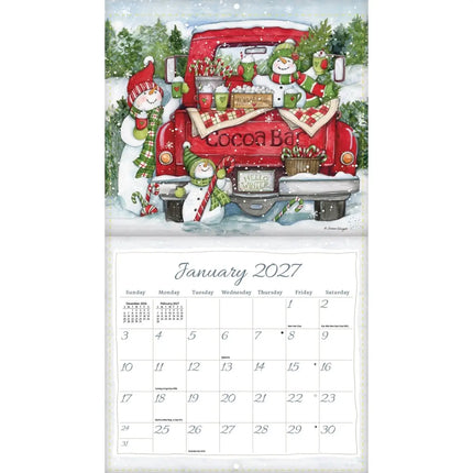 LANG Truckin Along Kalender 2027
