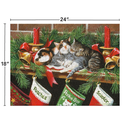 LANG Waiting For Santa Puzzel 500 Stukjes