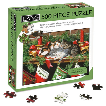 LANG Waiting For Santa Puzzel 500 Stukjes